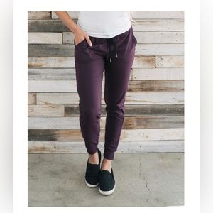 ZYIA Plum Unwind Joggers